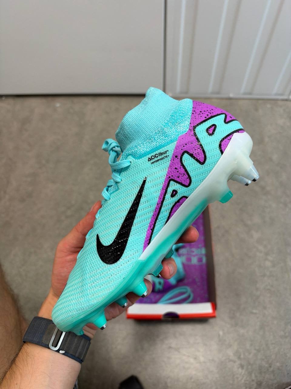 Nike mercurial superfly 9 elite sg, Maat XS of kleiner, Schoenen, Nieuw, Ophalen of Verzenden