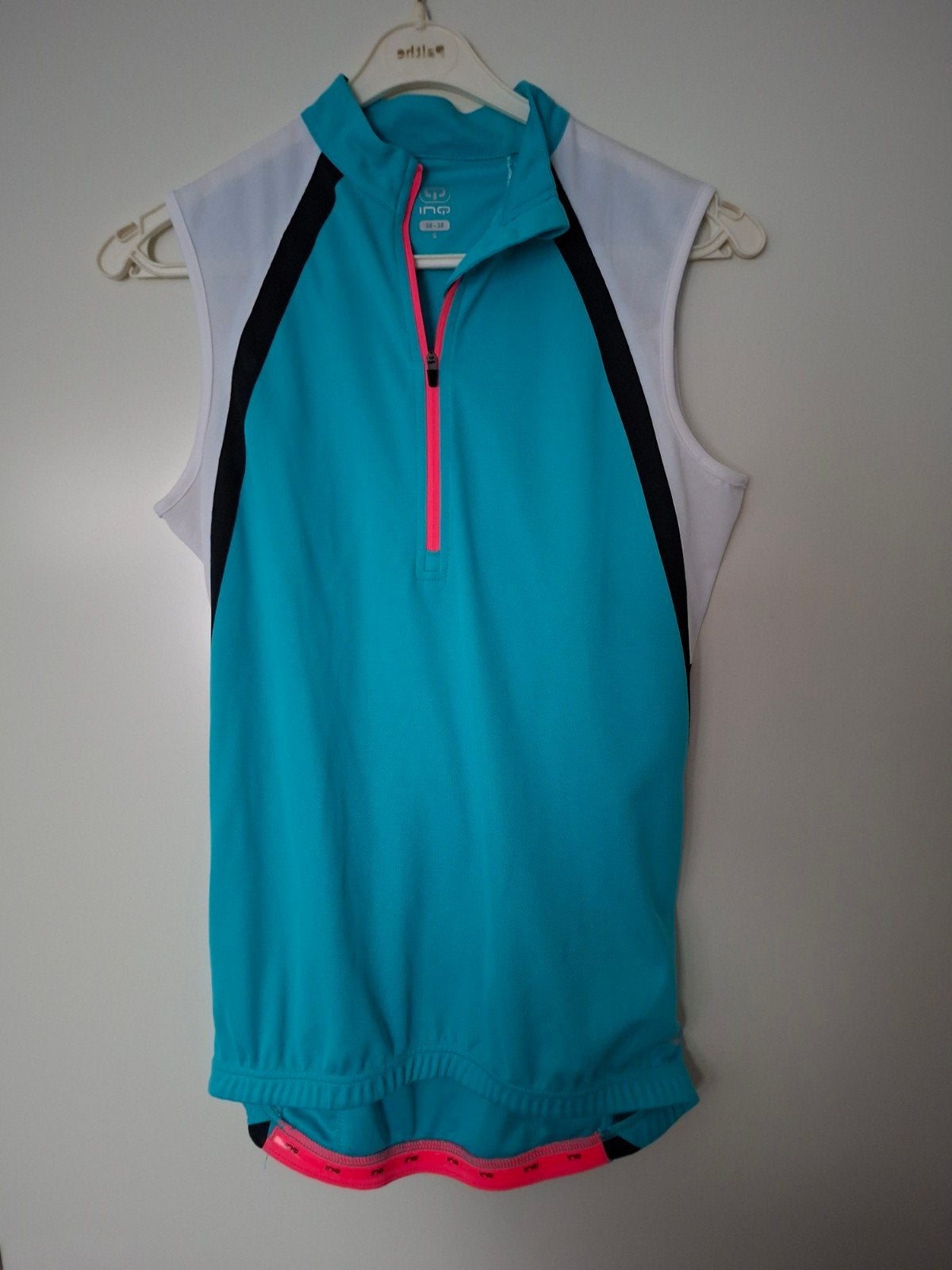 Dames fietsshirt mouwloos - maat S (36-38), Blauw, Ophalen of Verzenden, Hardlopen of Fietsen, Maat 36 (S)