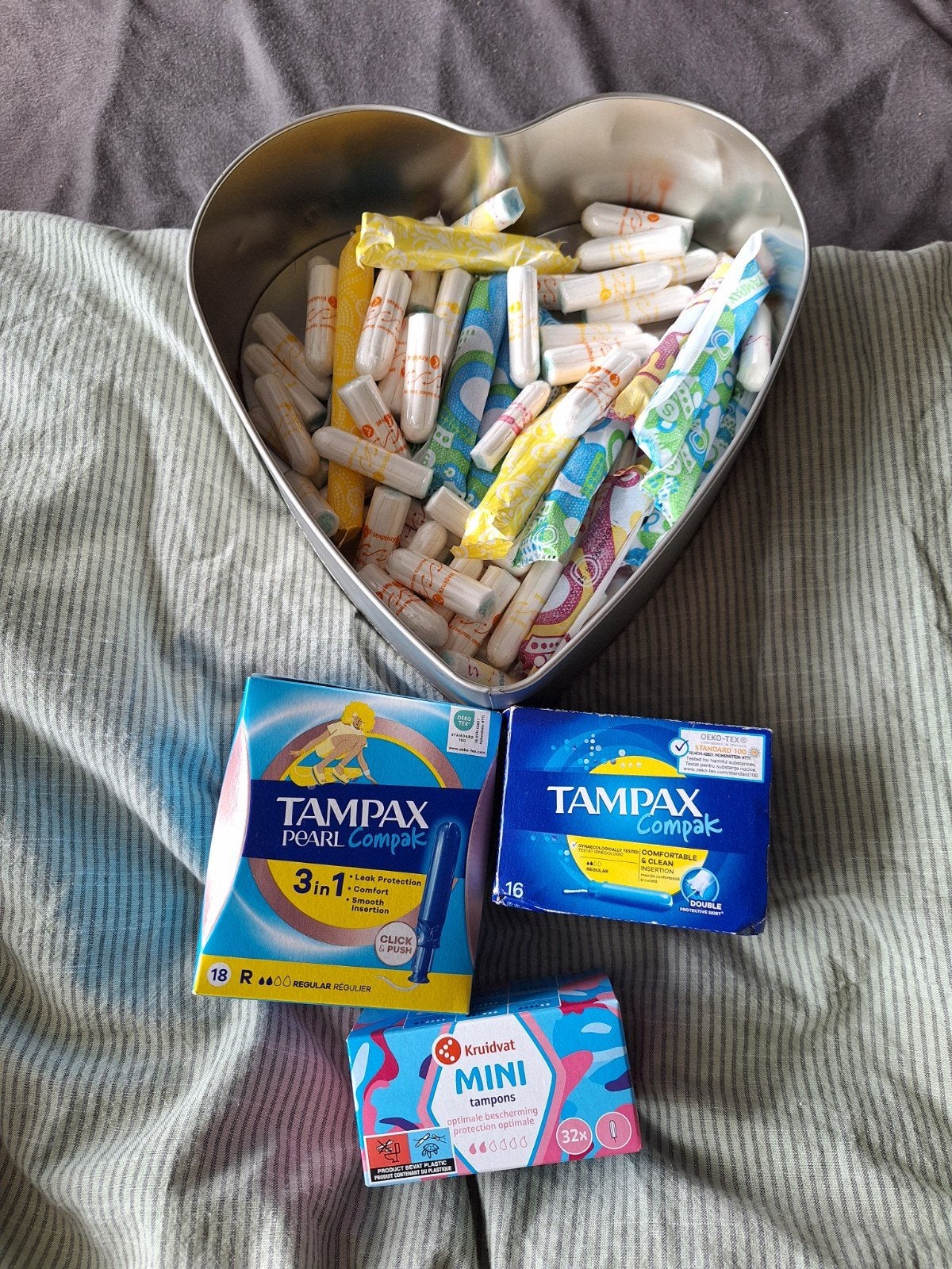 Tampons: diverse maten en merken (Tampax, Kruidvat), Sieraden, Tassen en Uiterlijk, Ophalen, Nieuw, Overige typen