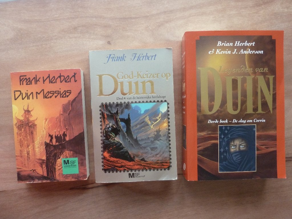 Frank Herbert, Brian Herbert - enkele boeken van Duin, Ophalen of Verzenden, Gelezen