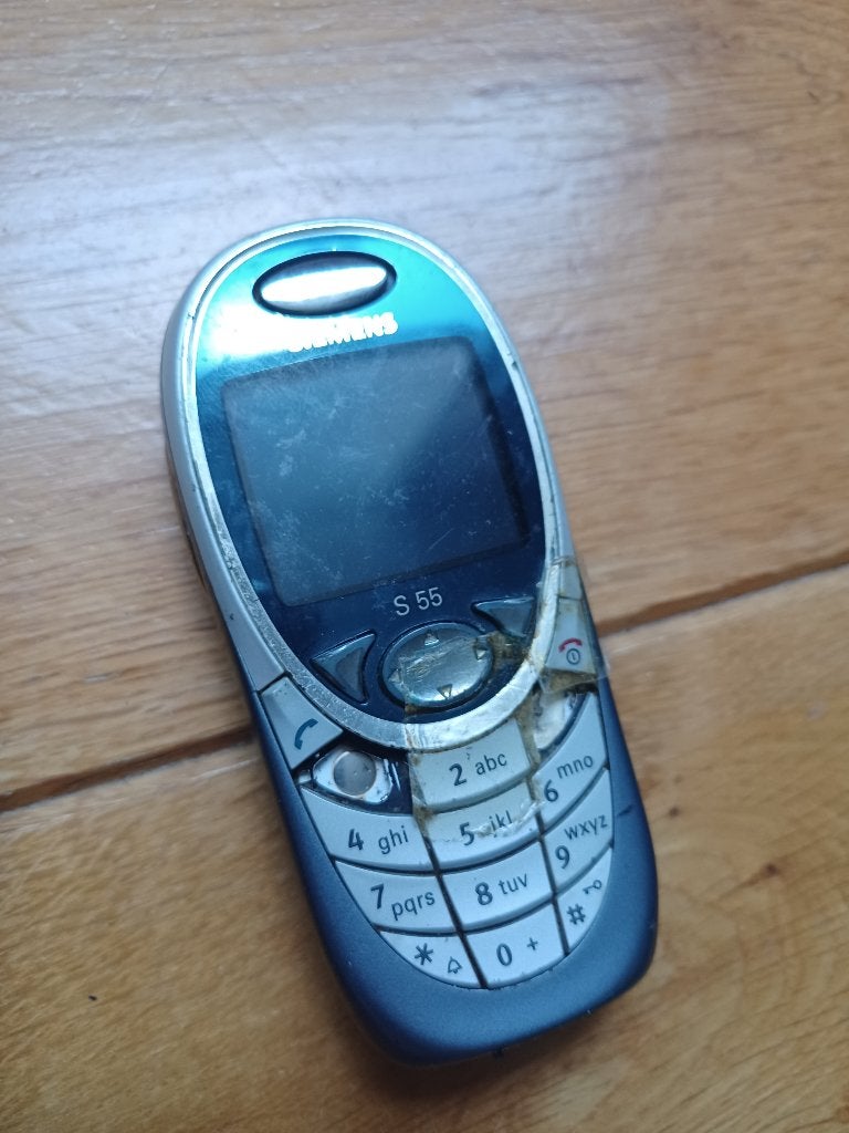 Siemens S55 telefoon (weet niet of ie werkt), Ophalen of Verzenden, Klassiek of Candybar, Zonder simlock, Niet werkend