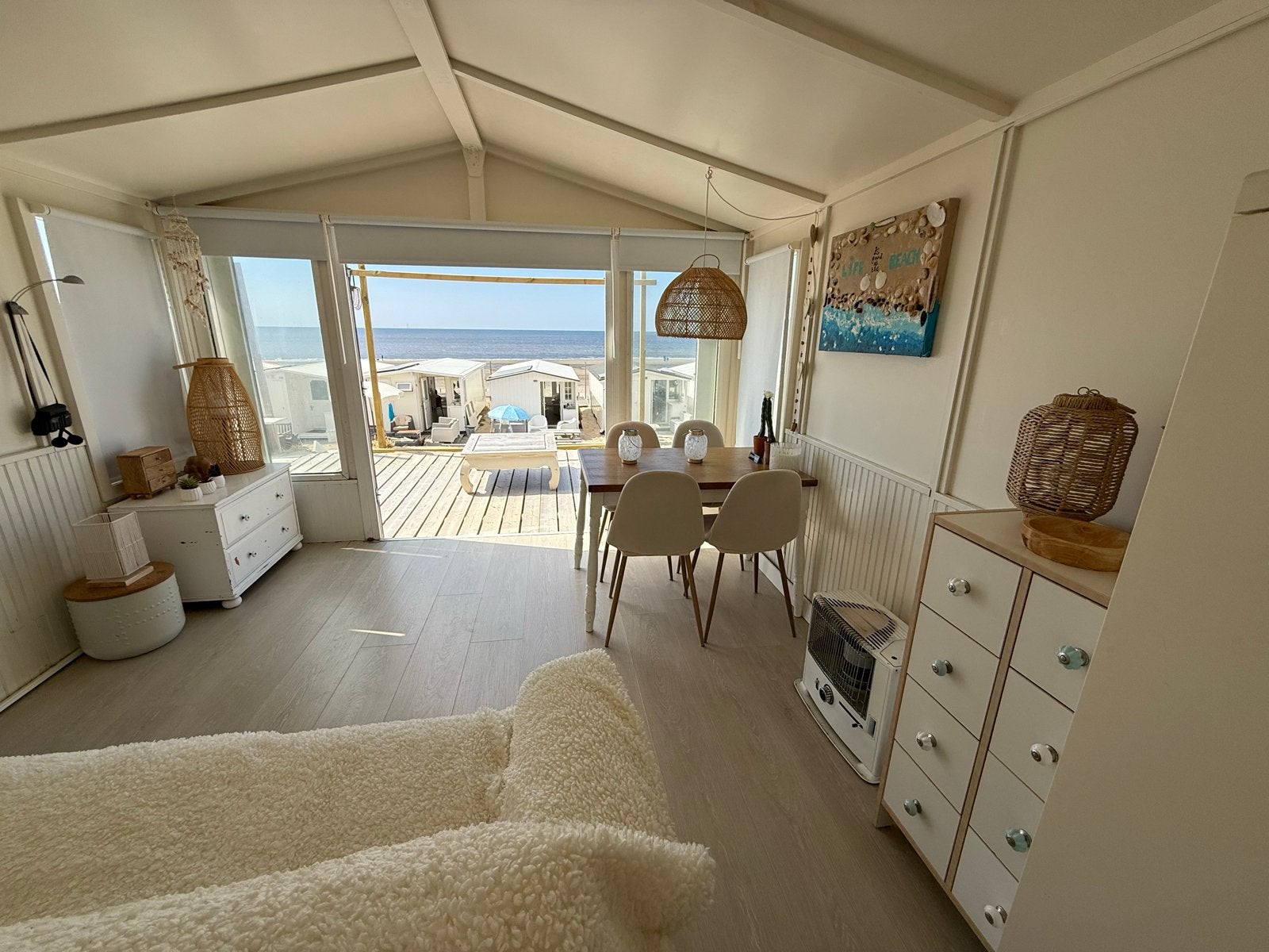 Strandhuisje te koop, Noord-Holland, Recreatiepark, Tuin, 1 slaapkamer