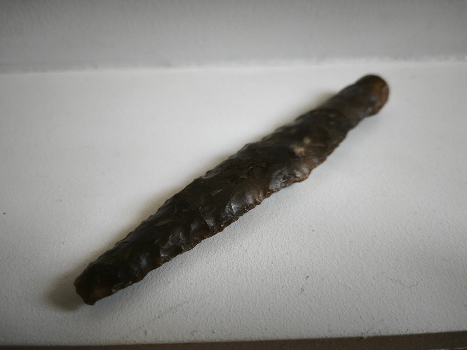 Bodemvondst. Vuurstenen dolk, Verzamelen, Ophalen of Verzenden