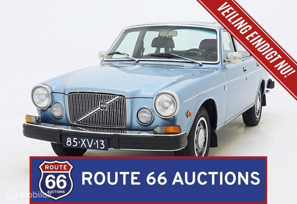 Volvo 164E | 1974 | Route 66 Auctions, Auto's, Overige carrosserieën, Zwart, Bedrijf, Handgeschakeld