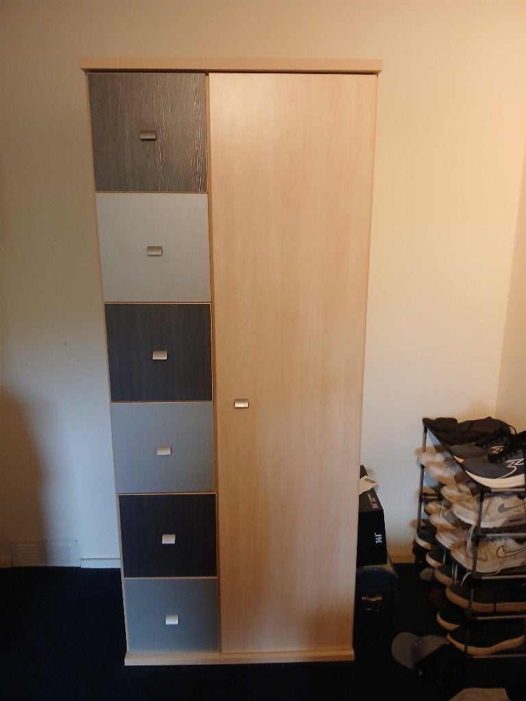 Kledingkast, Ophalen, Gebruikt, 50 tot 70 cm, 105 cm of meer