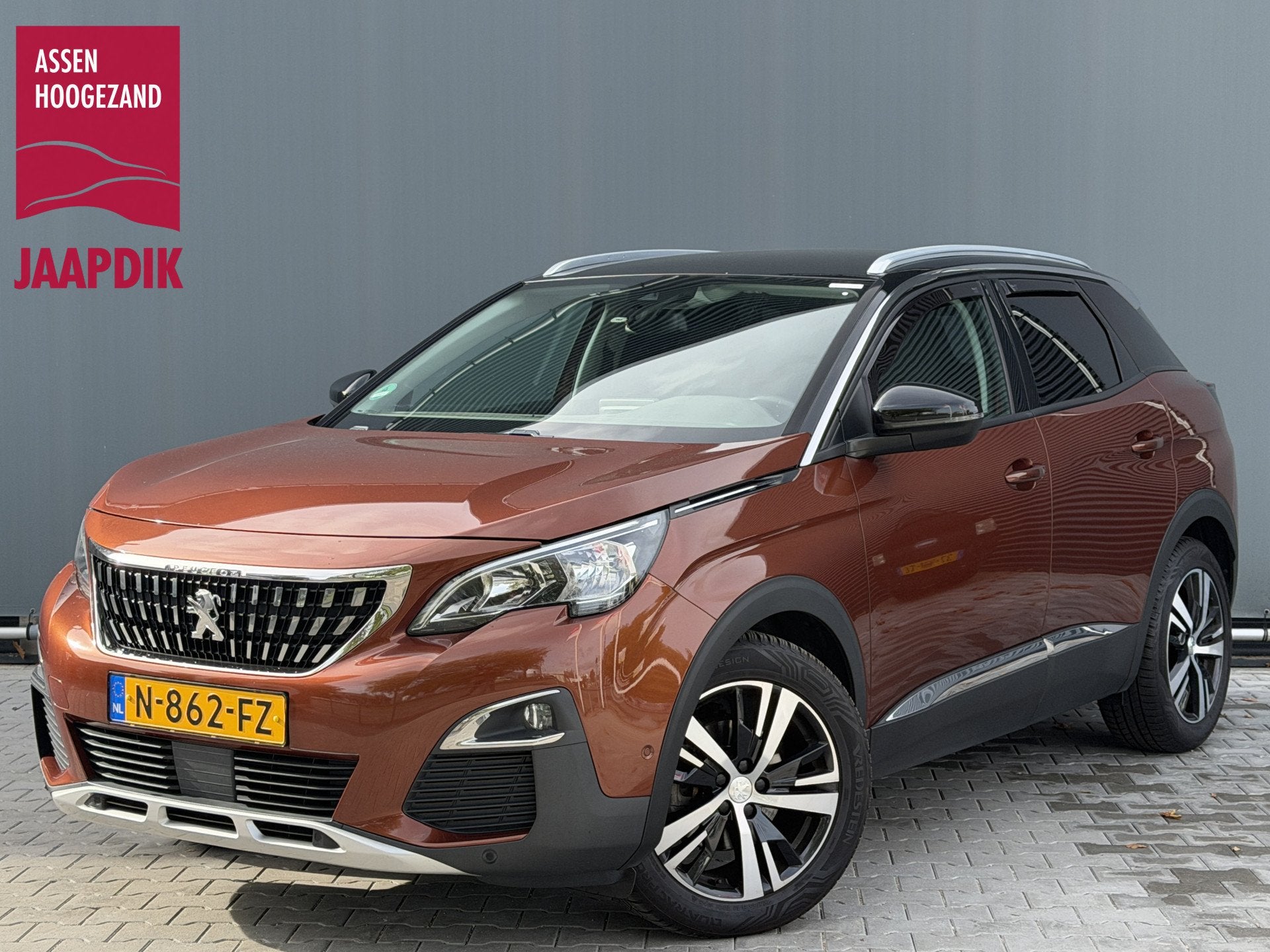 Peugeot 3008 BWJ 2019 | 1.6T 181PK Allure AUTOMAAT | TREKHAA, Auto's, Dealer onderhouden, Gebruikt, 4 cilinders, Leder en Stof