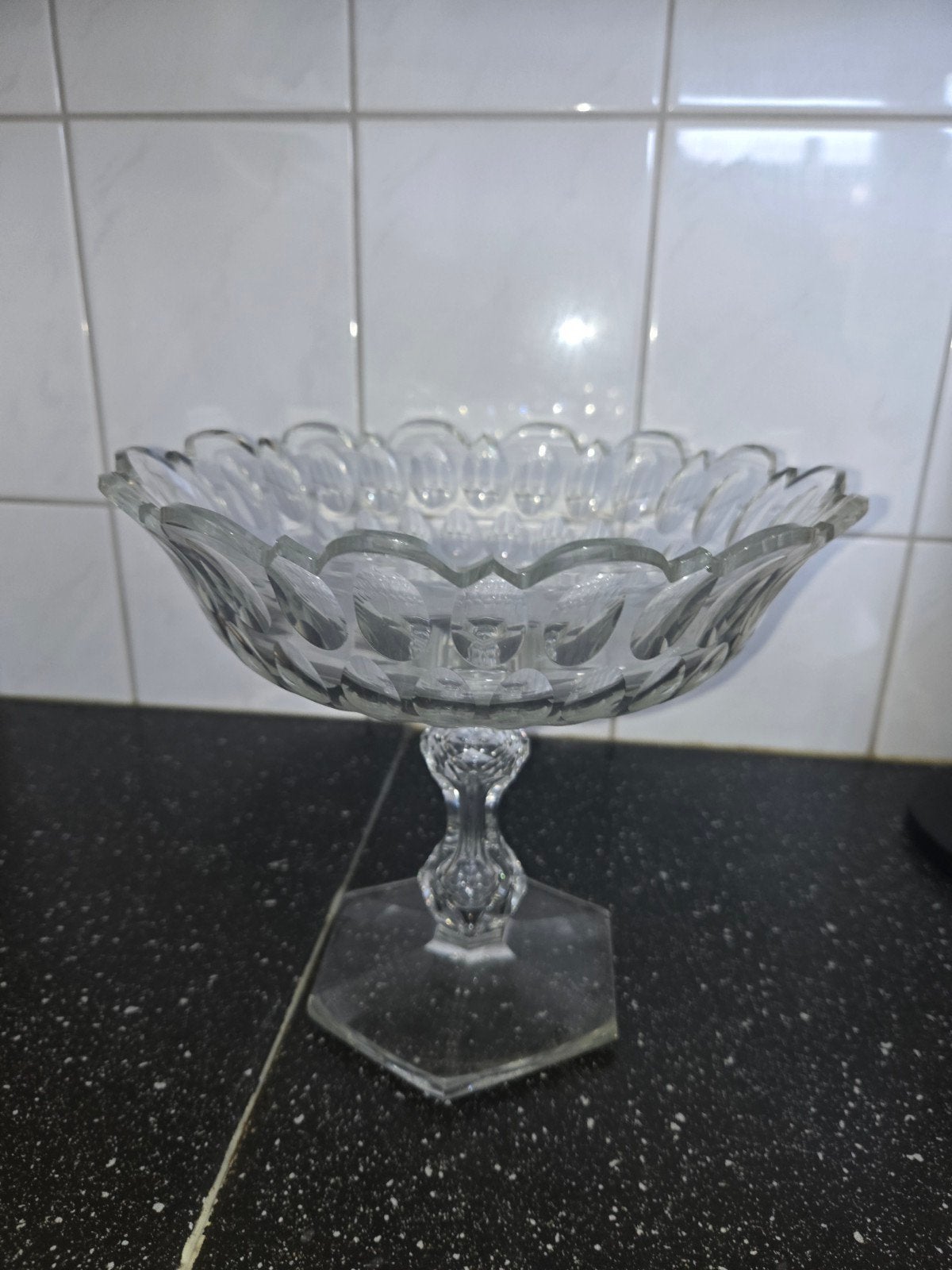 Kristallen schalen, inktpot, bowl etcetera..., Ophalen of Verzenden