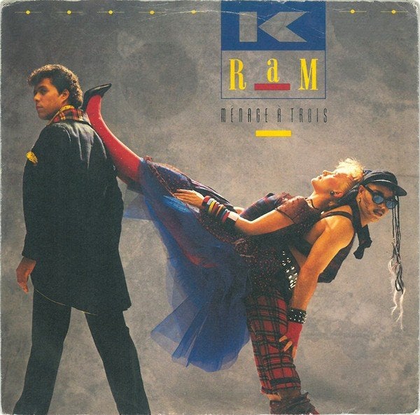 K-Ram - Menage a Trois (Single), Gebruikt, 7 inch, Pop, Overige typen