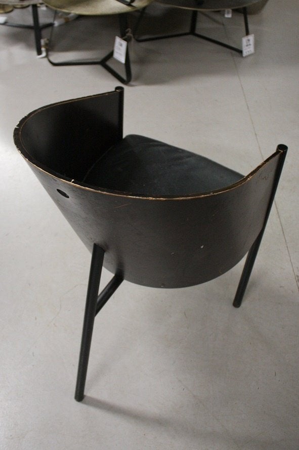 10 x eetkamerstoel Driade Costes hout leer zwart design rond, Ophalen, Gebruikt, Bruin, Vijf, Zes of meer stoelen