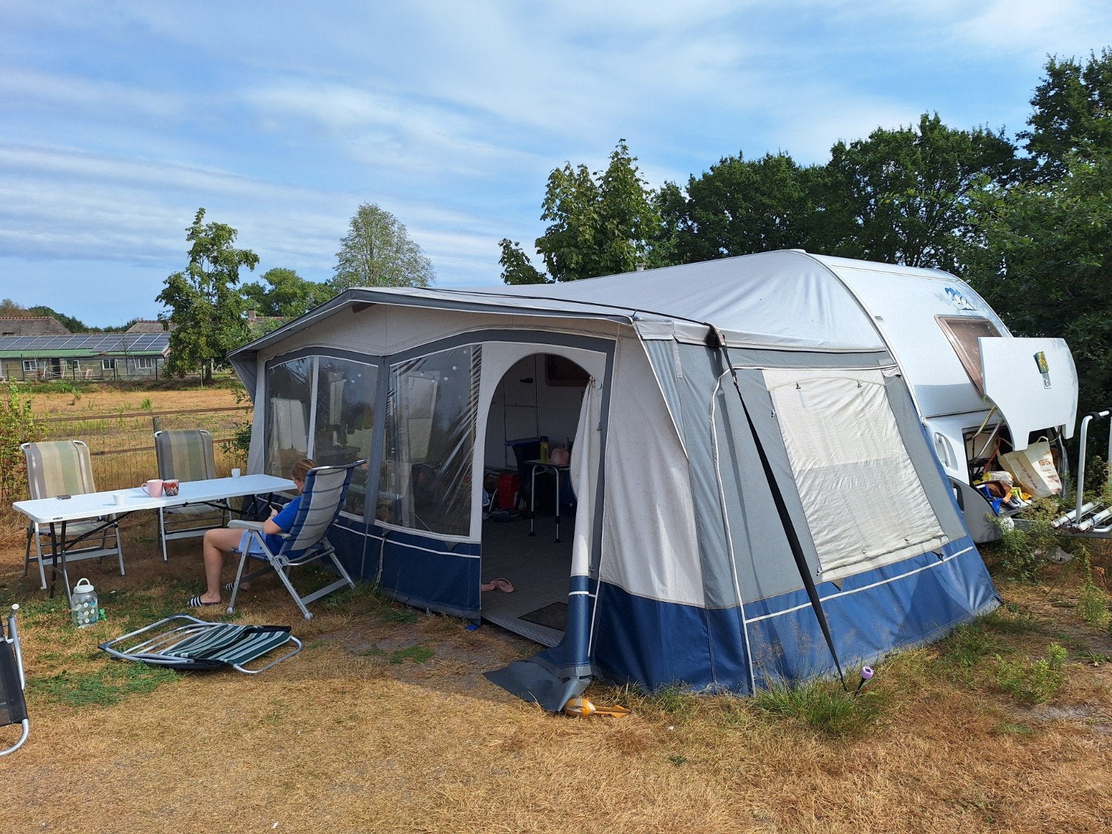 Brand Antales voortent - Gebruikt omloop 970, Ophalen, Gebruikt