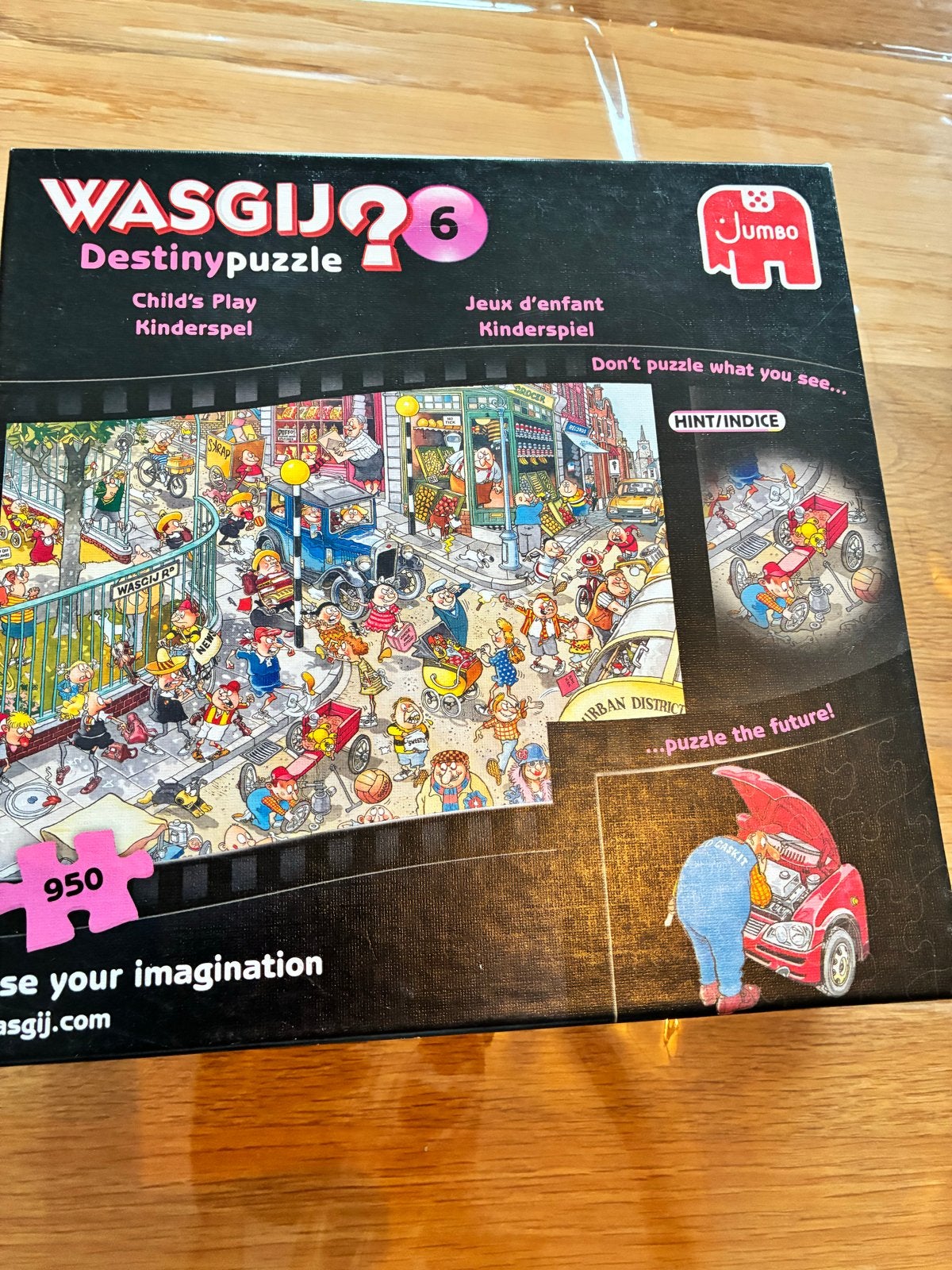 Wasgij Destiny 6 'Child's Play' Legpuzzel 950 stukjes, Ophalen, 500 t/m 1500 stukjes, Zo goed als nieuw, Legpuzzel