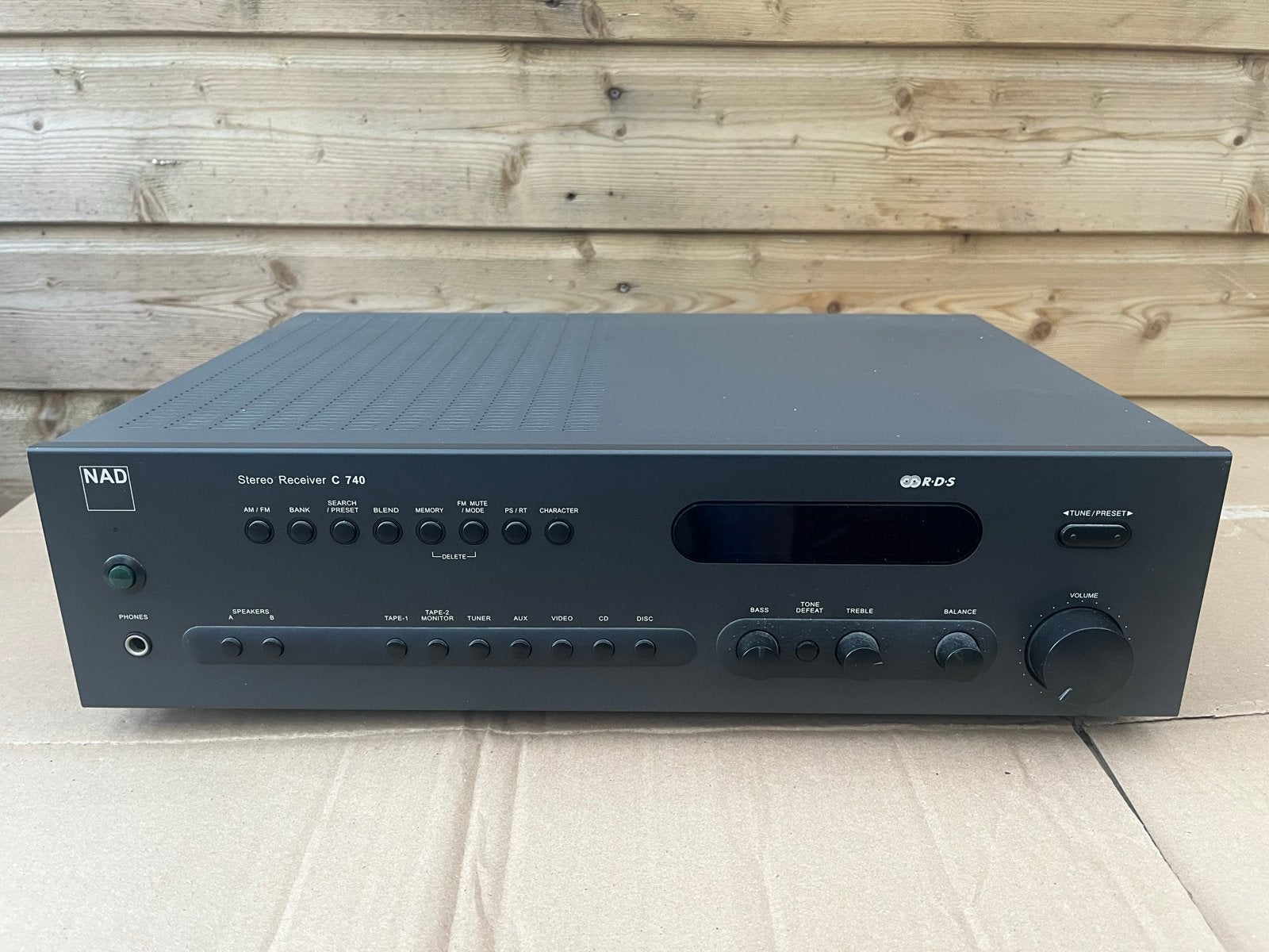 NAD C 740 Stereo Receiver - Uitstekende Staat, Audio, Tv en Foto, Overige merken, Ophalen of Verzenden, Zo goed als nieuw, 60 tot 120 watt