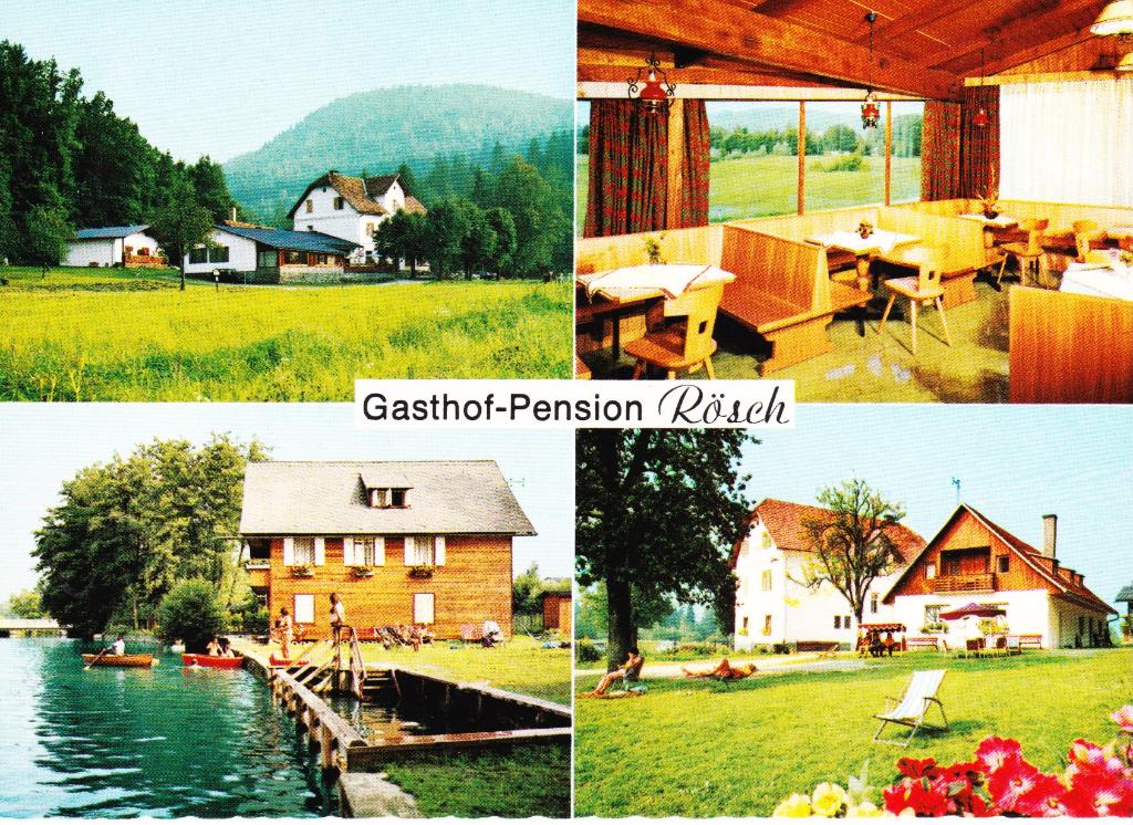 Viktring bei Klagenfurt,- Gasthof-Pension,,Rösch'' 29-03, Ophalen of Verzenden, 1960 tot 1980, Ongelopen, Oostenrijk
