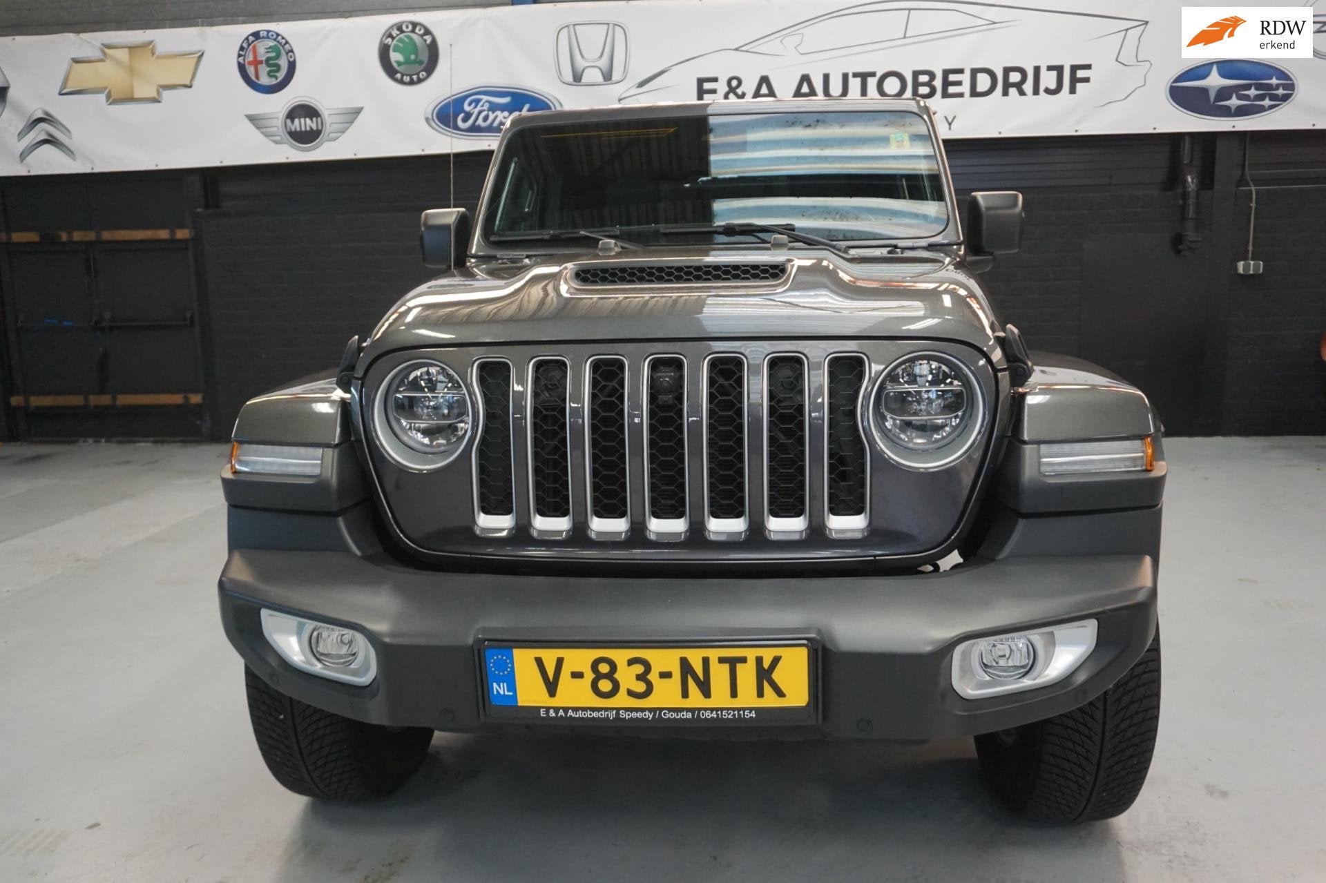 Jeep GLADIATOR 3.0 V6 GRIJS KENTEKEN CABRIO /CAMERA / NAVI, Automaat, Overige carrosserieën, 136 kg, 2987 cc