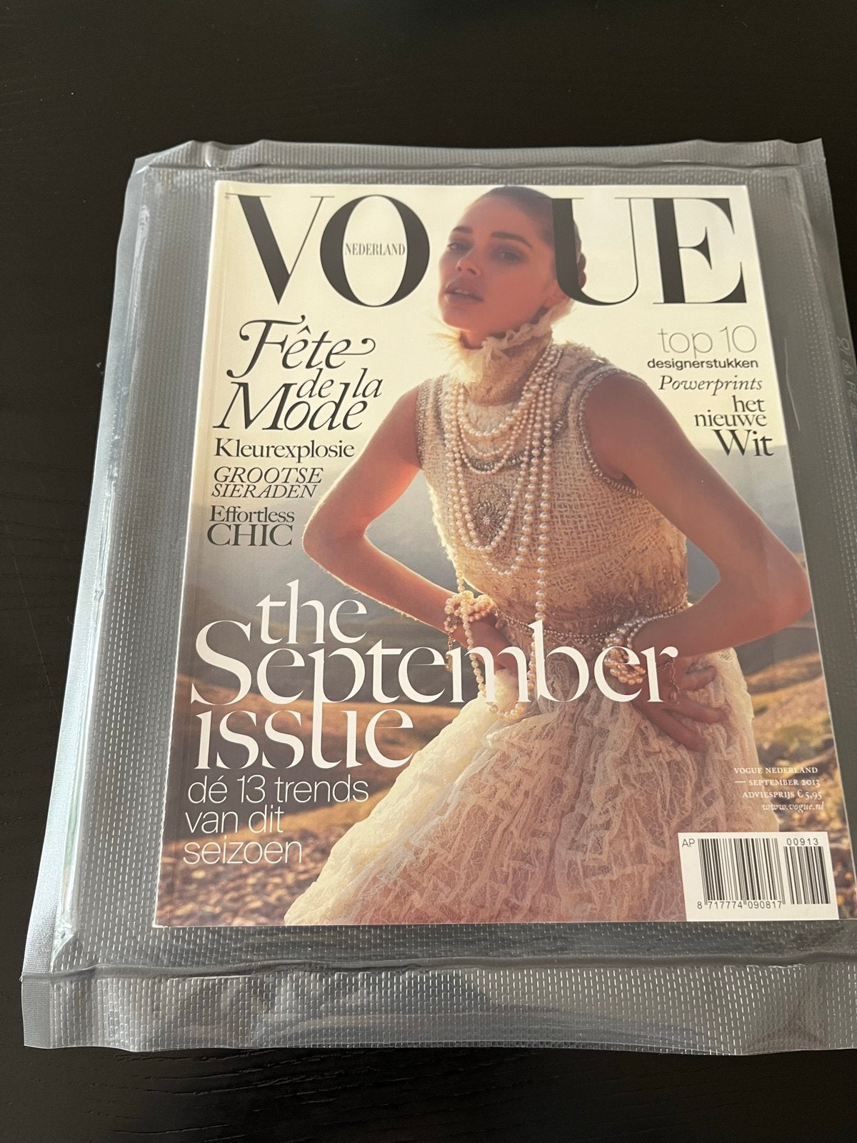 Vogue Nederland September 2013 Issue - Fête de la Mode, Ophalen of Verzenden, Zo goed als nieuw, Glossy