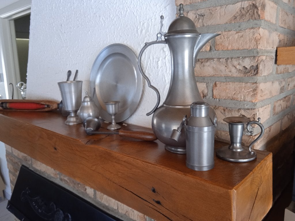 antiek tinnen voorwerpen, Antiek en Kunst, Ophalen of Verzenden