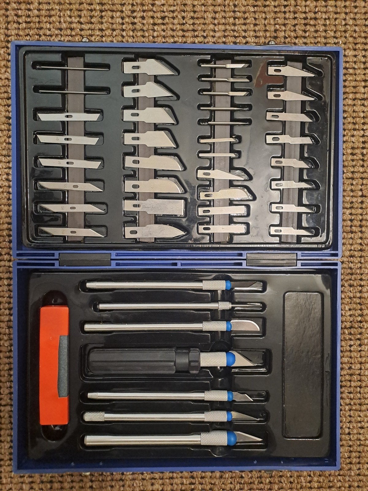Precisie Snijgereedschap Set - 34 Delig, Ophalen of Verzenden, Nieuw, Snijgereedschap, Overige merken