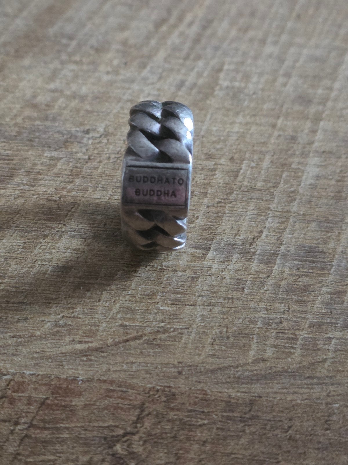 Buddha to Buddha zilveren ring - Nathalie / Ben vlechtmotief, Sieraden, Tassen en Uiterlijk, Ringen, Ophalen