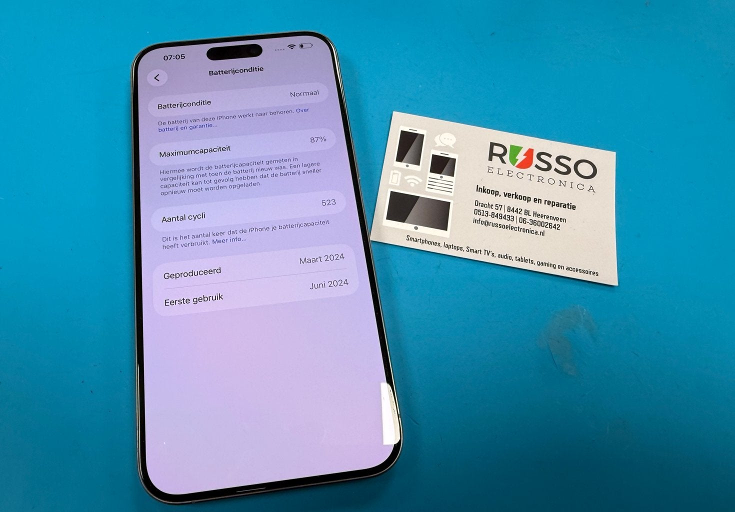 iPhone 15 Pro Max 256GB - Zo goed als nieuw, 256 GB, Apple, Apple, IPhone 15 Pro Max