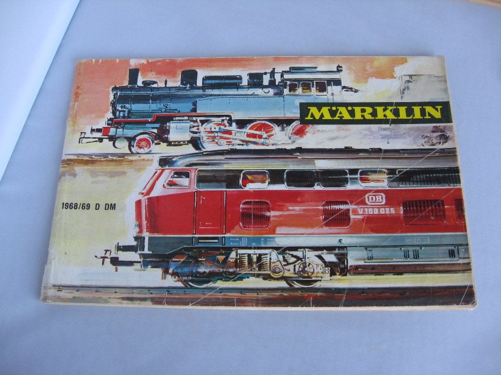 Marklin treinen catalogus 1968-1969, Wisselstroom, Zo goed als nieuw, Märklin, Boek, Tijdschrift of Catalogus