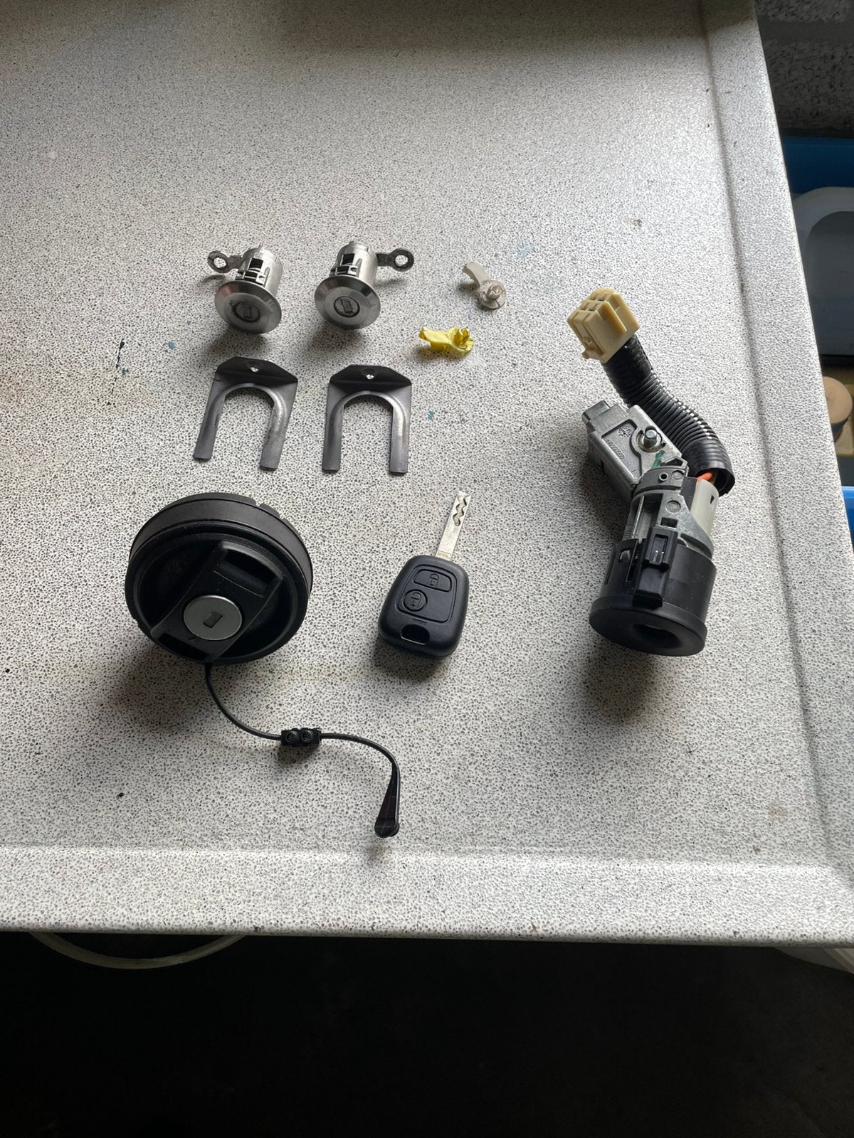 SLOTENSET PEUGEOT 107 AYGO CITROEN C1, Ophalen of Verzenden, Gebruikt, Citroën