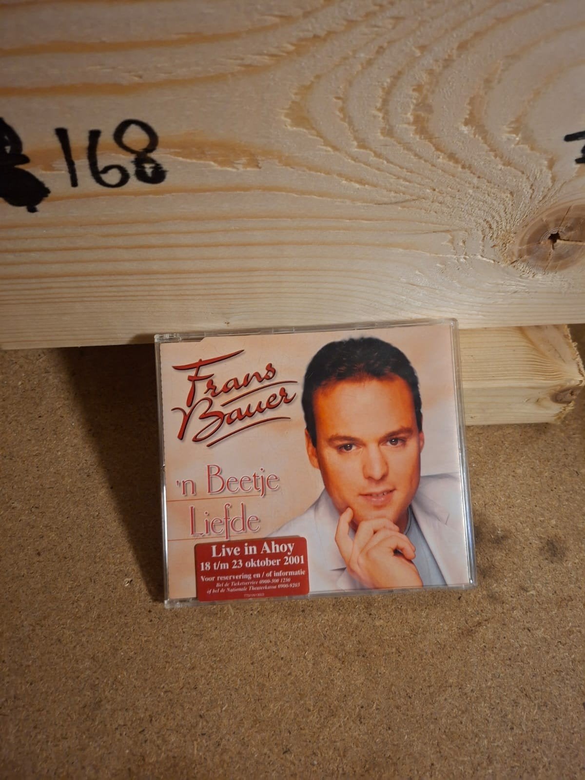 Frans Bauer - 'n Beetje Liefde CD (Live in Ahoy 2001), Ophalen of Verzenden, Gebruikt, Levenslied of Smartlap, Live-album