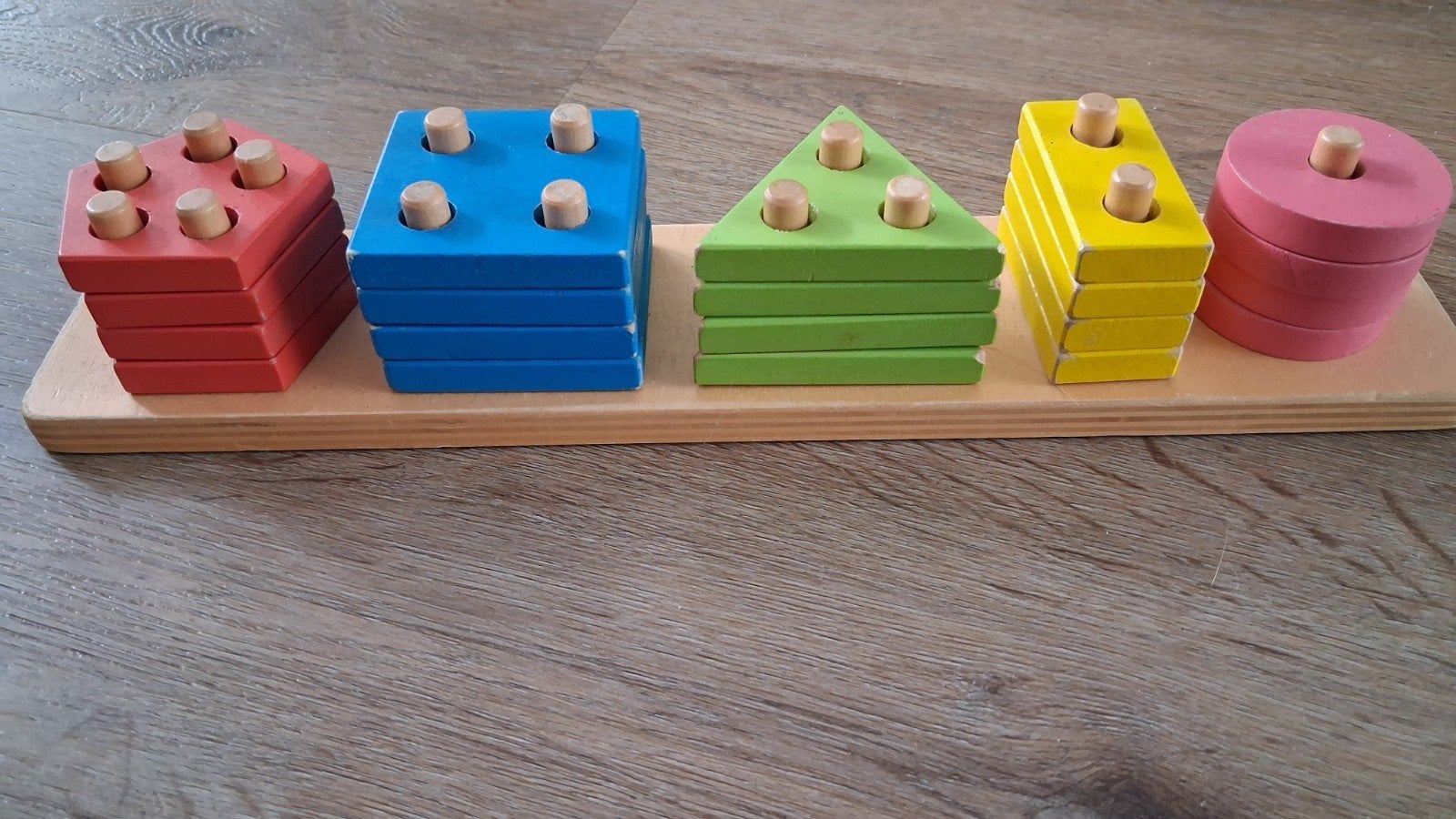 Houten Vormenstoof Sorteerspeelgoed, Ophalen of Verzenden, Zo goed als nieuw, Overige typen