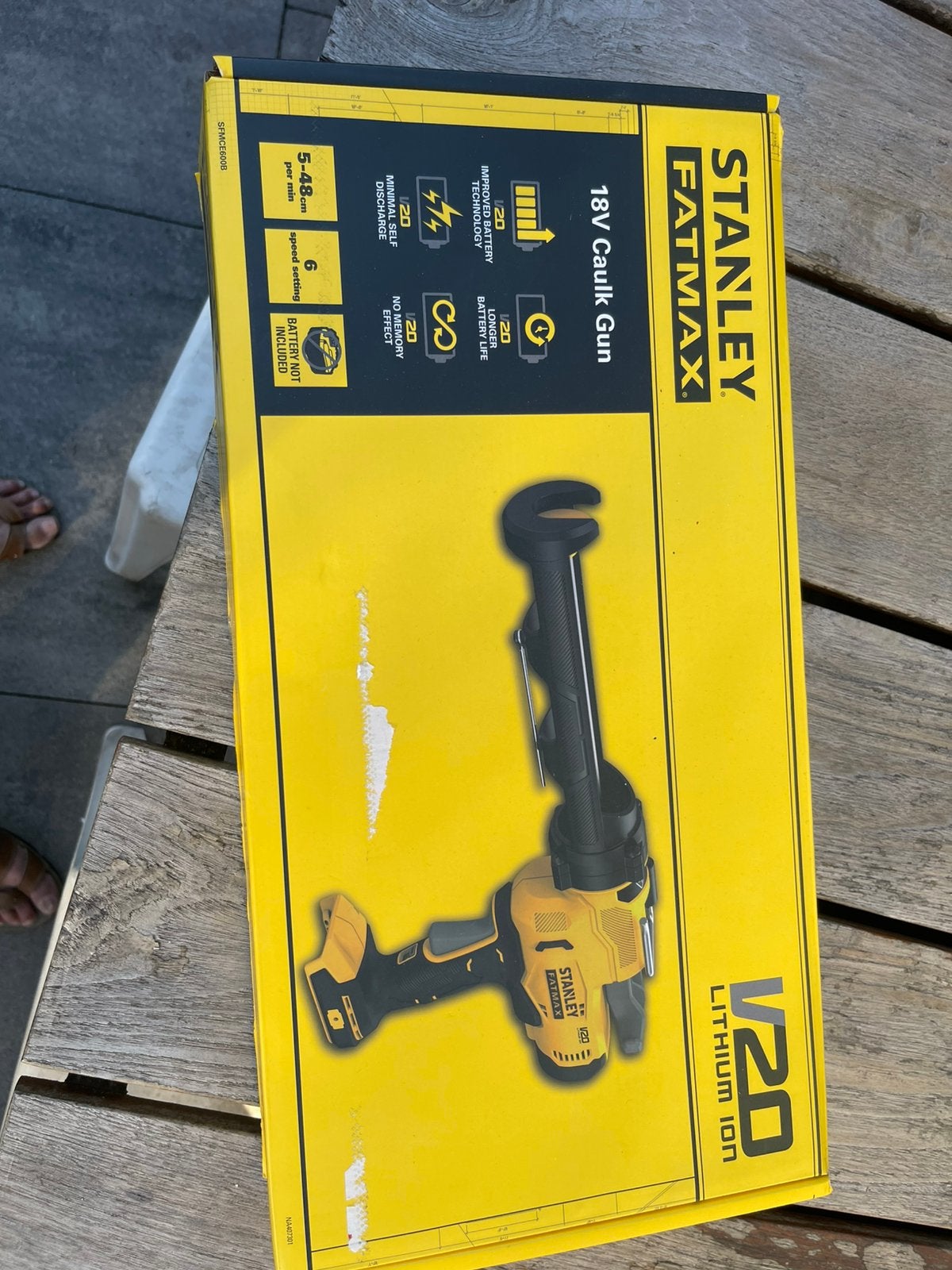 Stanley accu kitspuit, Ophalen, Zo goed als nieuw, Minder dan 700 watt, Haakse handslijpmachine