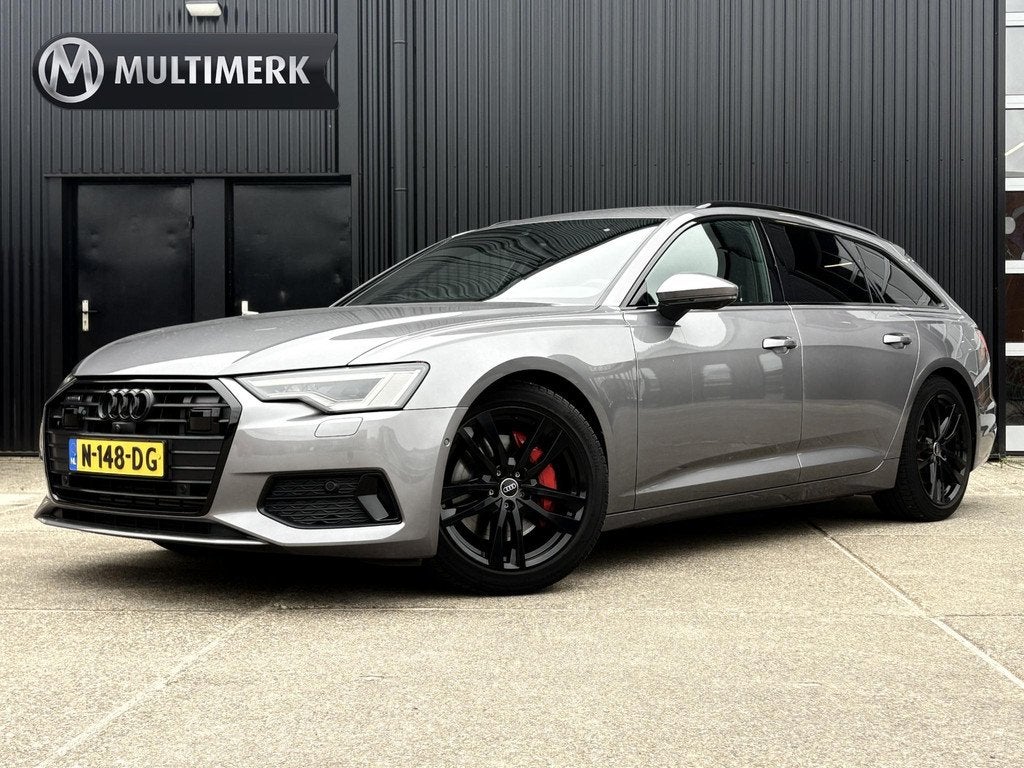 Audi A6 Avant 50 TDI QUATTRO SPORT S LINE LEDER | TREKHAAK |, Auto's, Audi, Automaat, Stof, Gebruikt, Diesel