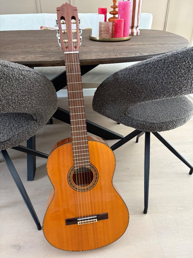 Akoestische Yamaha gitaar (inclusief hoes), Muziek en Instrumenten, Ophalen, Zo goed als nieuw, Klassieke of Spaanse gitaar