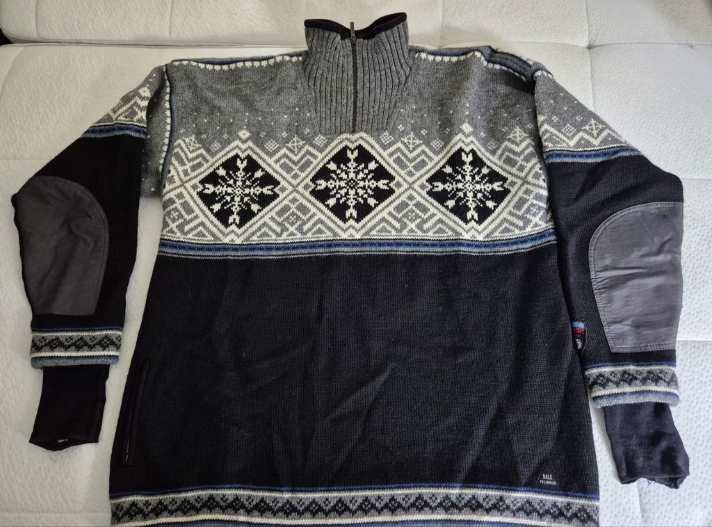 Dale of Norway Antarctic Expedition trui XXL, Dale of Norway, Zwart, Overige maten, Ophalen of Verzenden