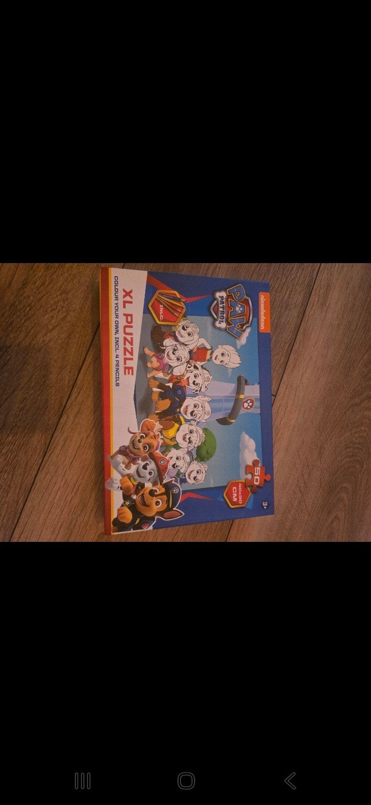 paw patrol (xl puzzel) nieuw, Ophalen of Verzenden, 10 tot 50 stukjes, Nieuw
