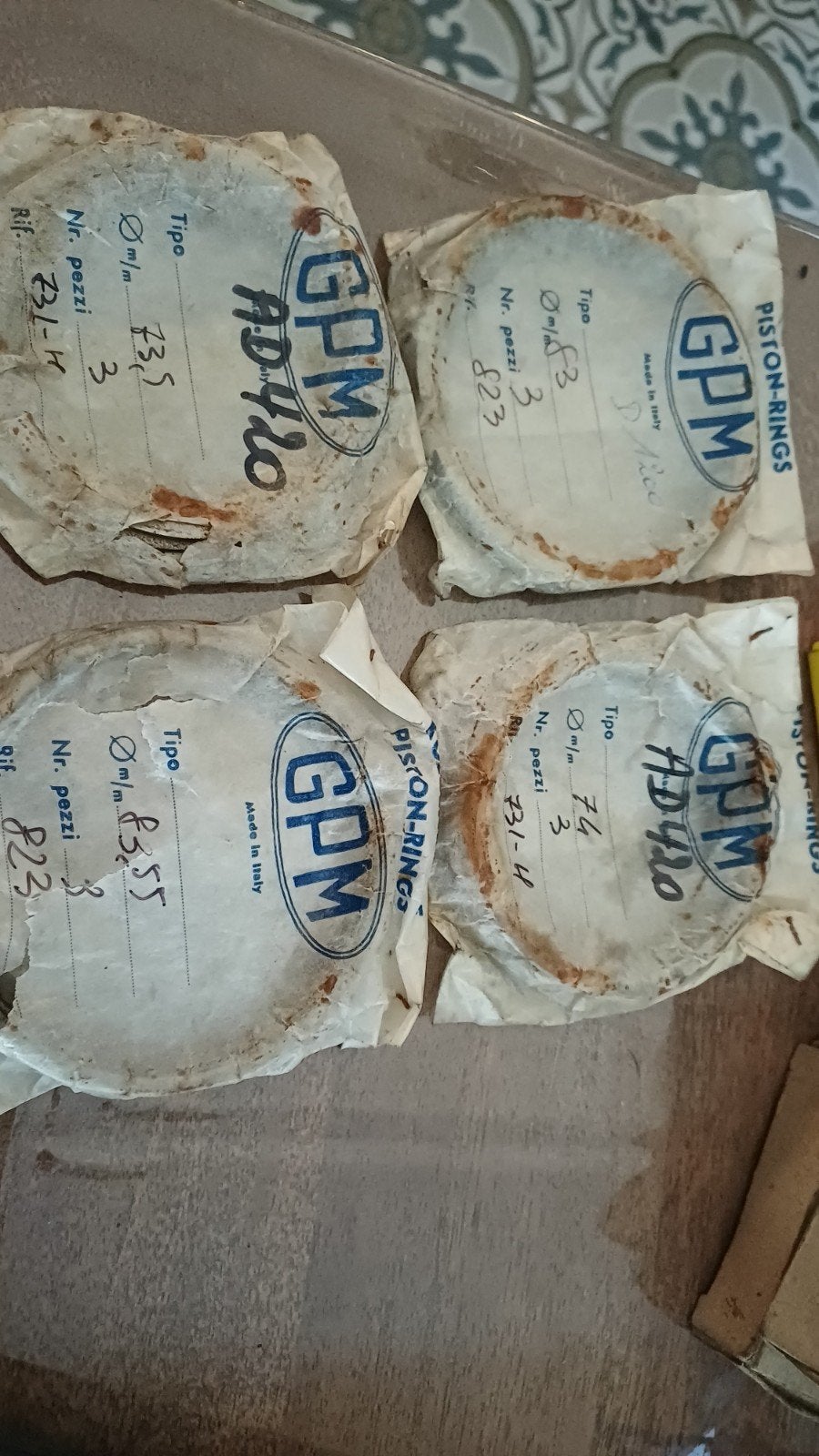 Zuigerveren gpm, Ophalen of Verzenden, Blok, Overige merken