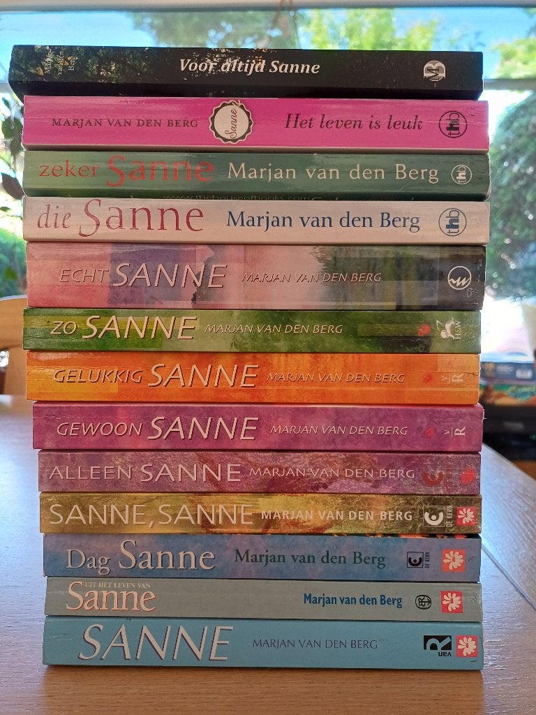 Marjan van den Berg Sanne 13 delen, Ophalen of Verzenden, Gelezen, Marjan van den Berg, Nederland