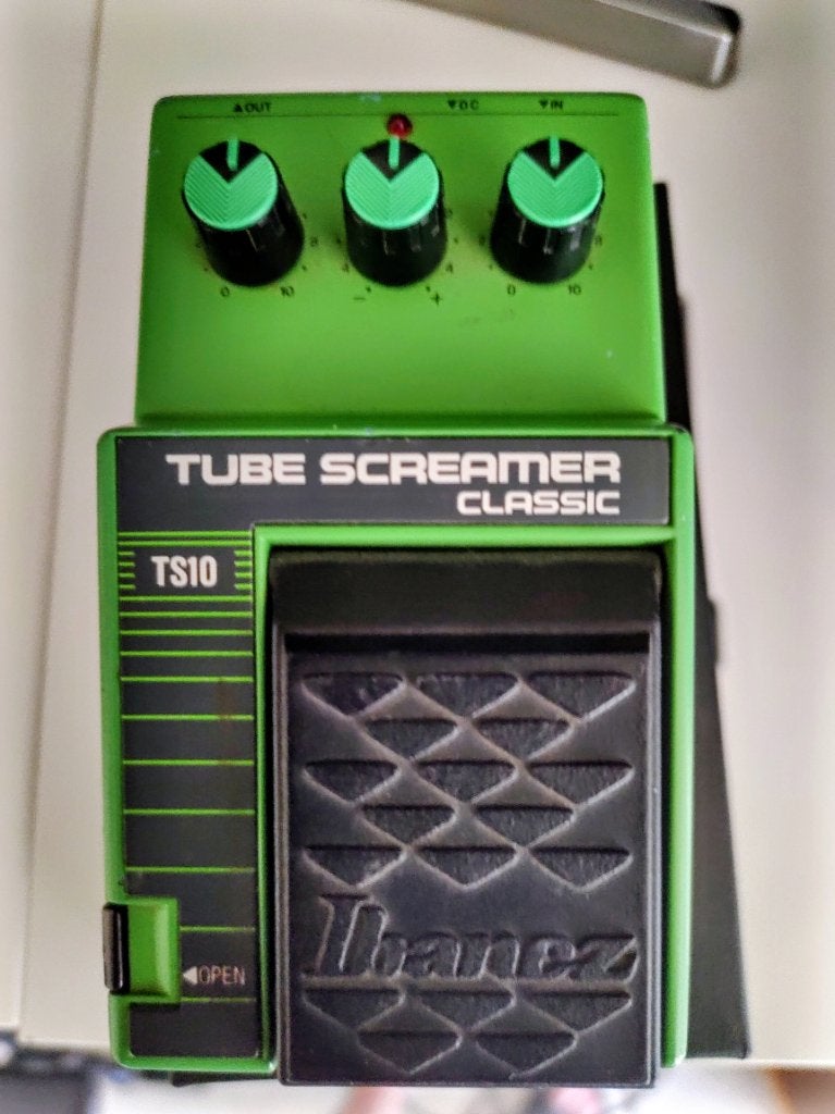 IBANEZ tube screamer TS 10 made in taiwan., Ophalen of Verzenden