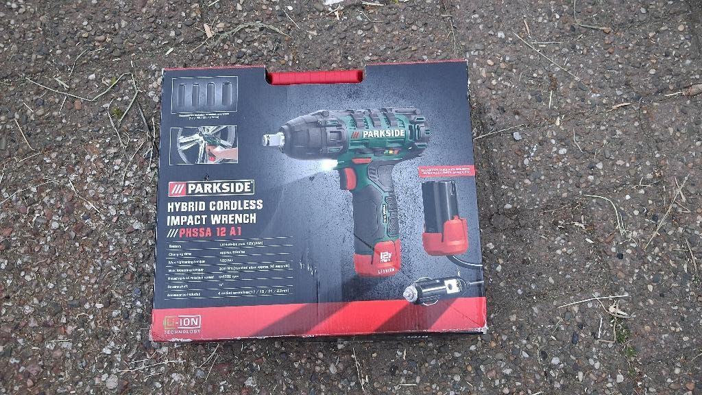 parkside moerenklopper met accus en oplader, Ophalen, Zo goed als nieuw, Boor- en Schroefmachine