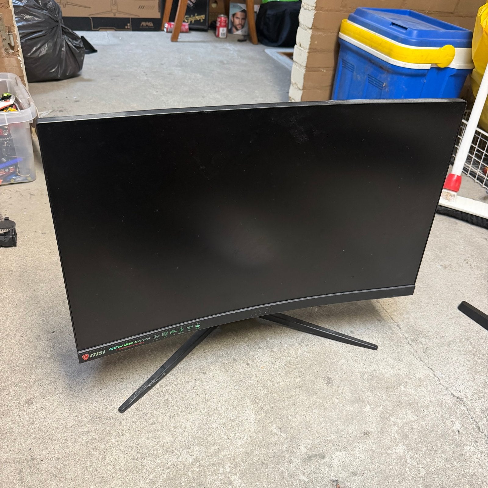MSI Monitor Moet Weg!!!!, HDMI, Curved, VA, Full HD
