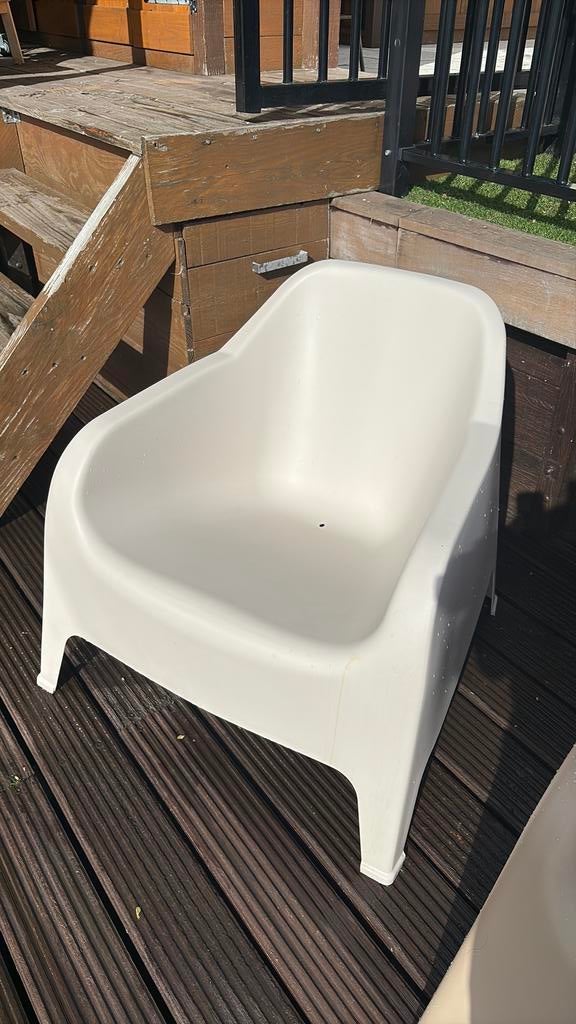 1x tommy  buiten stoel van karwei, Tuin en Terras, Tuinstoelen, Ophalen, Zo goed als nieuw