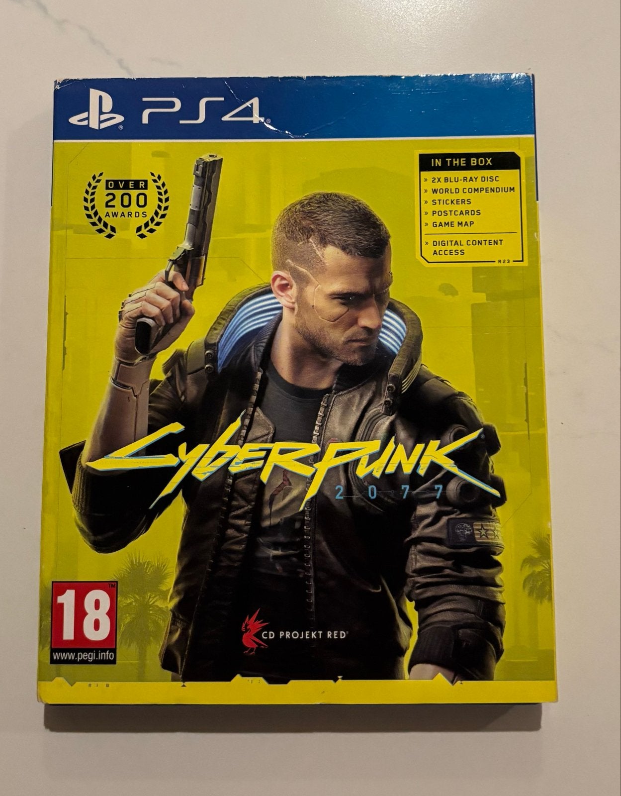Cyberpunk 2077 - PS4 (Inclusief extra's), Spelcomputers en Games, Gebruikt, Vanaf 18 jaar, 1 speler, Ophalen of Verzenden