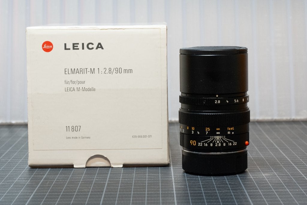 Leica Elmarit-M 90mm f/2.8, Ophalen of Verzenden, Zo goed als nieuw, Telelens