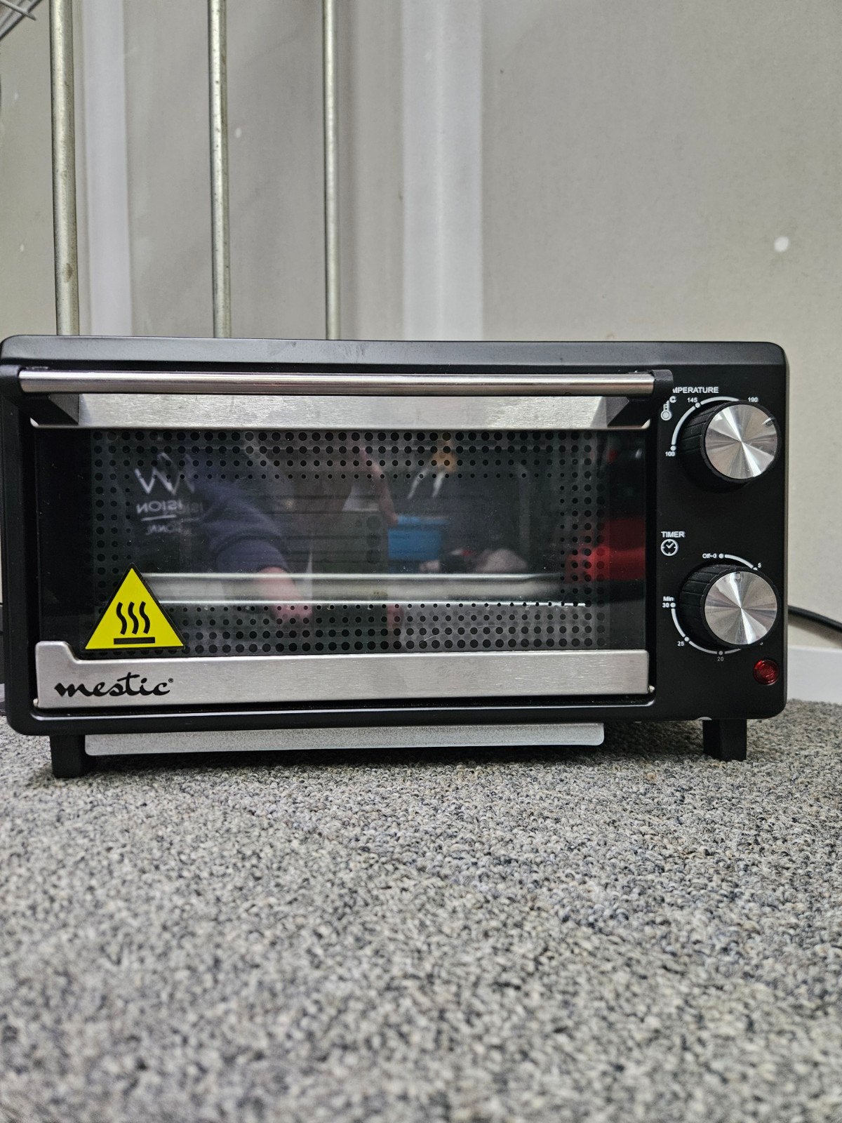 Mestic Mini-oven - Compacte en veelzijdige oven, Witgoed en Apparatuur, Ovens, Ophalen, Minder dan 45 cm, Minder dan 45 cm, Vrijstaand