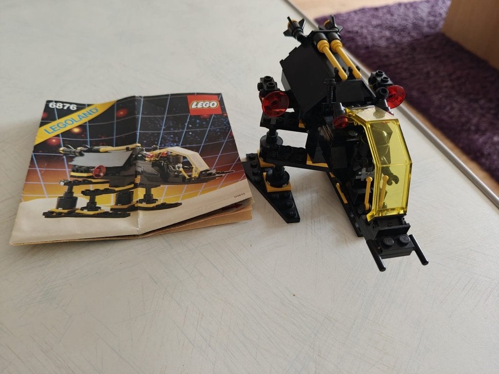 Lego Space Blacktron - Alienator (6876), Ophalen, Gebruikt, Lego, Compleet