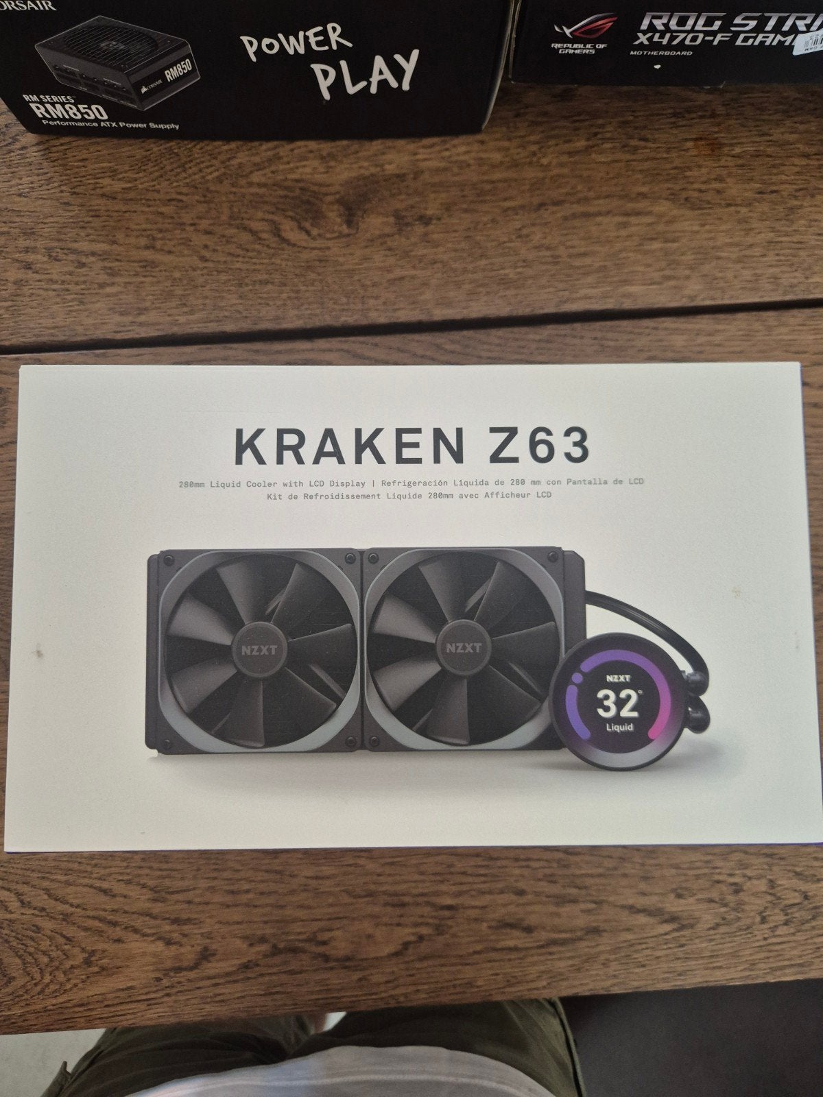 NZXT Kraken Z63 280mm AIO Waterkoeling met LCD-display, Computers en Software, Ophalen of Verzenden, Nieuw, Waterkoeling