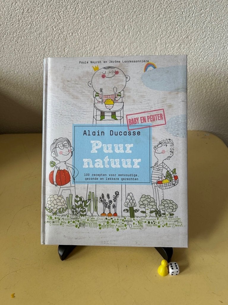 Kookboek Puur natuur baby en peuter Alain Ducasse, Alain Ducasse, Overige typen, Ophalen of Verzenden, Zo goed als nieuw