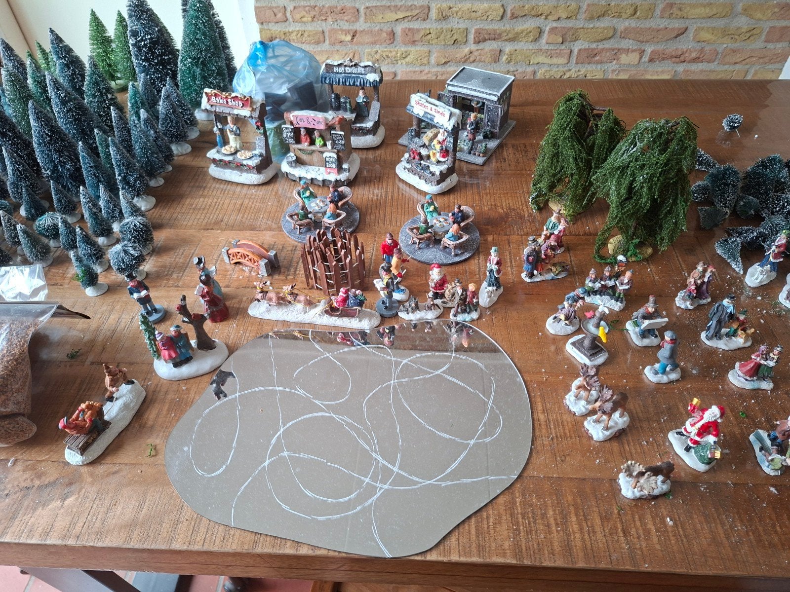 Kerstdorp winterdorp compleet, Diversen, Kerst, Ophalen