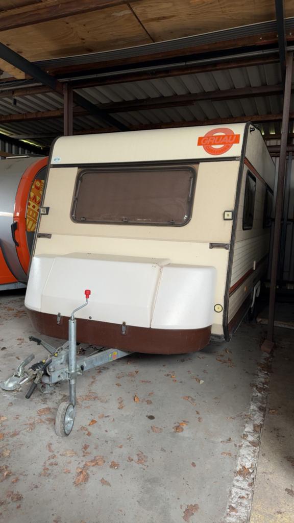 Compacte Gruau kampeer caravan, Overige merken, Tot en met 2, Kleine zit, Particulier