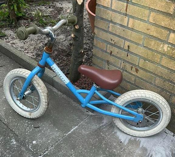 Loopfiets Veloretti lichtblauw, Kinderen en Baby's, Ophalen, Gebruikt, Loopfiets