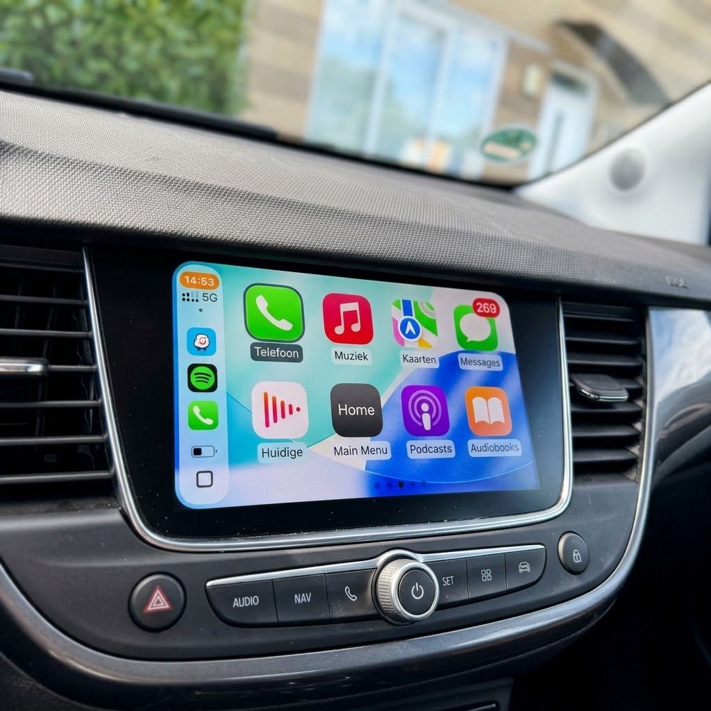 Draadloos Apple CarPlay Module Opel Crossland X & Grandland, Ophalen, Zo goed als nieuw