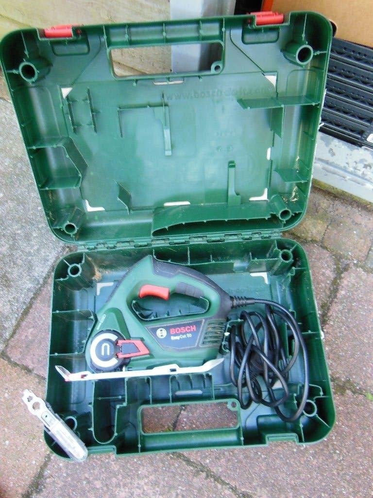BOSCH Easy Cut -microkettingzaag  in   box, Gebruikt, Groen, Overige thema's, Ophalen of Verzenden