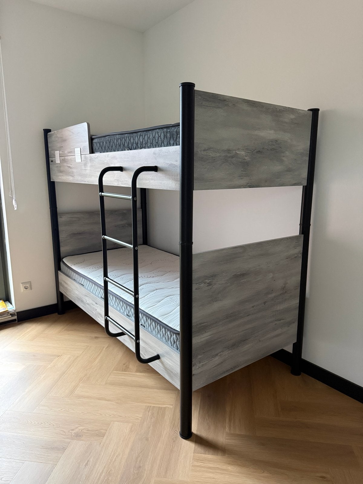 Stapelbed, Ophalen, 90 cm, Eenpersoons, 160 tot 180 cm